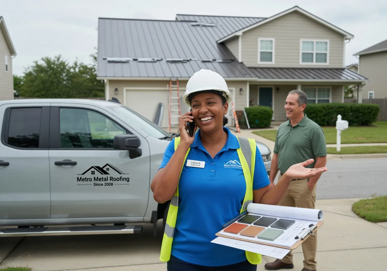 Storm Damage Metal Roof Repair in Lake Geneva, WI